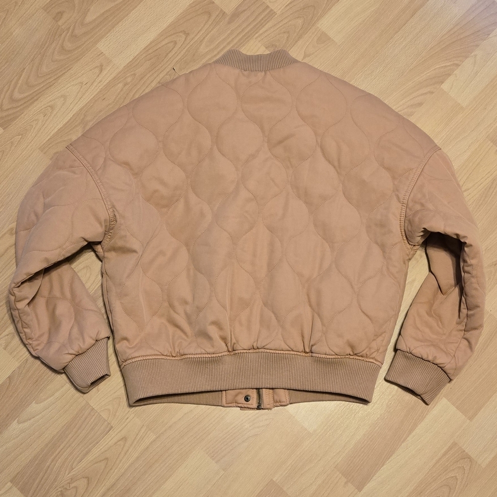 Universal Thread Quilted Utility Jacket Bomber Zi… - image 3